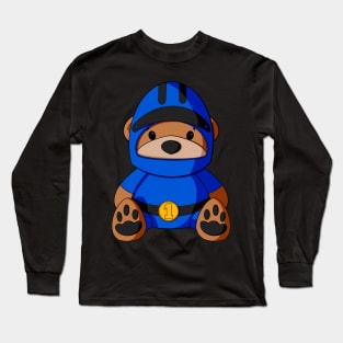 Racer Teddy Bear Long Sleeve T-Shirt